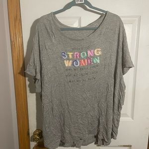Maurices “Strong Women” tee size 4X